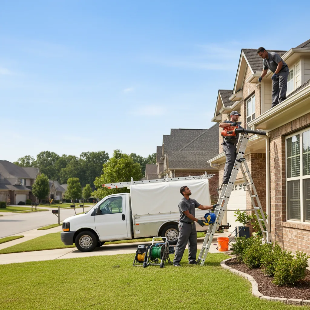 Home Gutter Service in Hudson, IL near me